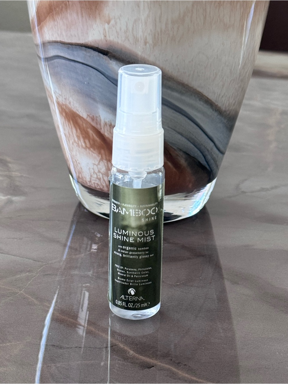 Alterna Bamboo Luminous Shine Mist - Green Bottle 0.85 fl oz